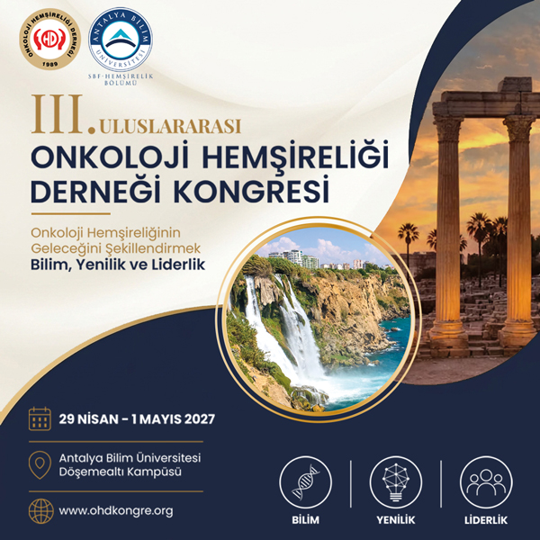 III. Uluslararası Onkoloji Hemşireliği Derneği Kongresi — 29 Nisan – 1 Mayıs 2027, Antalya